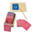 thumbnail image 2 of Material didáctico para niños, formación en idiomas, preescolar, Montessori, letras de madera, 2 of 9