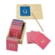 thumbnail image 2 of Material didáctico para niños, formación en idiomas, preescolar, Montessori, letras de madera, 2 of 9