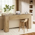 thumbnail image 4 of Tribesigns 63-Inch Wooden Console Table with 2 Hidden Drawers, Rustic Sofa Table, Easy Assembly, 4 of 7