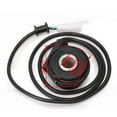 thumbnail image 2 of jinwen Motorcycle Digital Speedometer KPH Sensor Cable 3-Pin Connection Black, 2 of 6