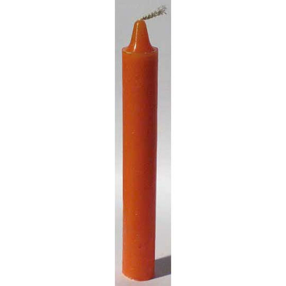 Orange 6" Taper Candles
