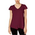 thumbnail image 1 of Blusa de Manga con vuelo para mujer Kensie Rojo Extragrande Pull-over, 1 of 2