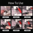thumbnail image 2 of Prensa manual de la máquina del ajuste de la perla de Diy de perforación compatible con la ropa, 2 of 5