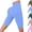 #01 Blue, variant on 3D Legging Cellulite Compression Anti Cellulite Short Legging High Waisted Butt Lifting Tummy Control for Gym Workout,M,Khaki