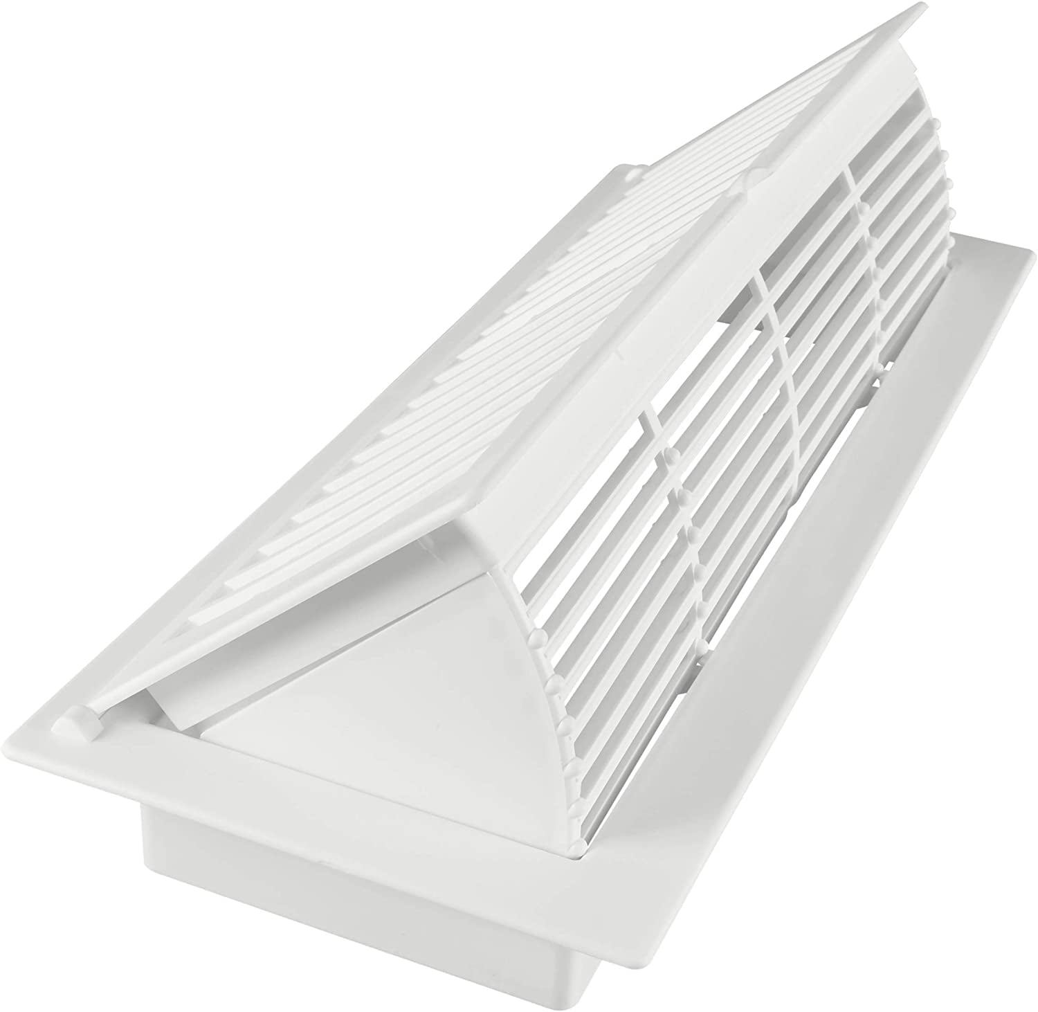 Imperial Manufacturing RG1961 Pop-Up Register White 4 x 12 In.