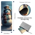 thumbnail image 4 of Christmas Yoga Mat Towel with Storage Bag, 72.8"x26.8" - Suitable for Yoga, Pilates, Fitness, etc., 4 of 6