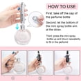 thumbnail image 3 of Travel Mini Perfume Refillable Atomizer Container, Portable Perfume Spray Bottle, Travel Perfume Scent Pump Case Fragrance Empty Spray Bottle for Traveling and Outgoing (5ml) (5 Pcs), 3 of 5