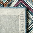 thumbnail image 6 of SAFAVIEH Aspen Maurice Geometric Wool Area Rug, Blue/Red, 5' x 8', 6 of 9