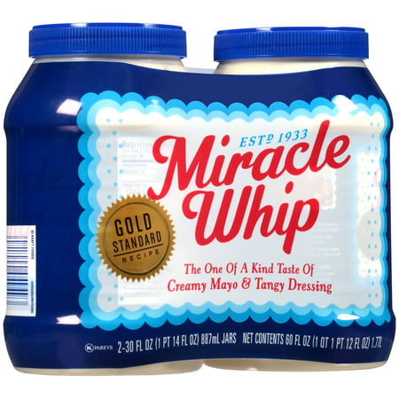 Miracle Whip Original Dressing, 2 ct - 30 fl oz (Miracle Whip Best Before Date)