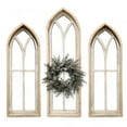 thumbnail image 2 of Ivory Point Cathedral Wood Window Collection - Set of 2 Medium Ivory Points + 1 Large Ivory Point  Rustic Cathedral, 2 of 7