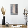 thumbnail image 2 of Elephant Stock Lovers In The Rain Wall Art - Vertical Canvas Wall Art - Living Room Wall Decor - Abstract Canvas - Beige And Black Decor By Ekaterina Ermilkina - 8" x 12", 2 of 8