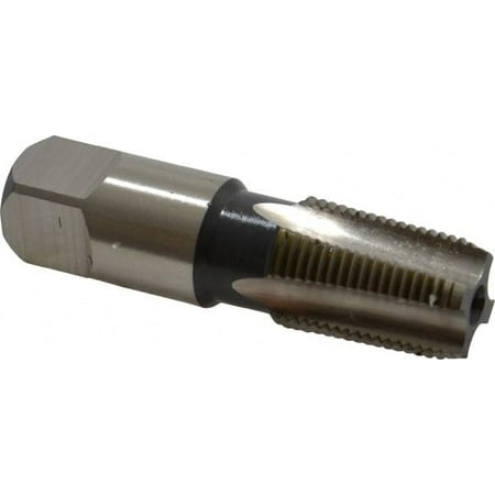 

Hertel 3/8-18 NPT 4 Flute HSS Standard Flute Tap Bright Finish 2-9/16 OAL 1-1/16 Thread Length 0.7 Shank Diam 0.531 Square