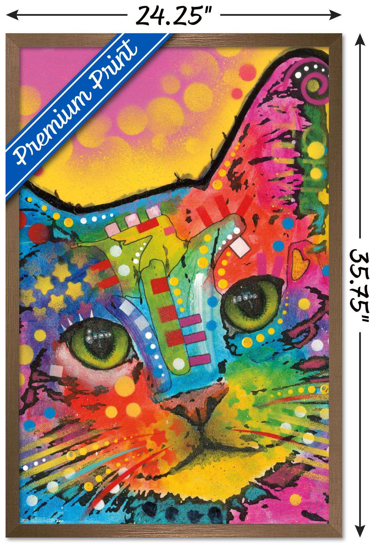 Dean Russo - Cat Wall Poster, 22.375" x 34", Framed