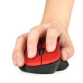 thumbnail image 2 of Graflsoa Ergonomic 2.4G Wireless Vertical Mouse with Adjustable 3-Level DPI, Red (Battery Not Included), 2 of 6