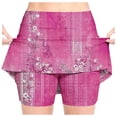 thumbnail image 5 of EnJoCho Girls Tennis Skirt Shorts High Waisted Athletic Skorts Workout Go𝗅f Running School Skirt Girls Floral Dress Easter Floral Print Dress, 5 of 6