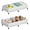 White, variant on Bamboo Under Bed Storage Containers- Underbed Organizer with Wheels with Dust Bag,Sturdy Wood Rolling Under the Bed Shoe Storage Organizer Drawers