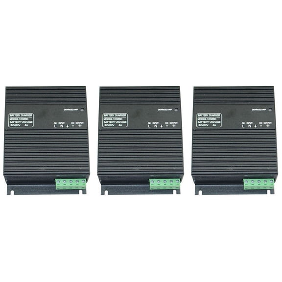 3X Generator Set Float Charger 4A Automatic Battery Battery Charger CH2804 12V24V