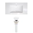 thumbnail image 1 of American Imaginations 36.75-in. W Ceramic Top Set White AI-23923, 1 of 6