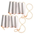 thumbnail image 1 of Almencla 2 Pcs Bande Élastique Légère Accessoire Équipement d'Entraînement Orange, 1 of 8