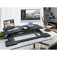 thumbnail image 2 of Fenge 36" Sit to Stand Up Converter Table with Removable Keyboard Tray & Phone Holder Slot, Desktop Workstation Used in Home Office, 2 of 8