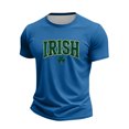 thumbnail image 2 of Men's Irish Graphic T-Shirt Short Sleeve Crew Neck Casual St. Patrick's Day Tee, 2 of 4