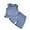 Blue, variant on Teen Girls Pajamas Set Solid Crewneck Pullover Top Casual Pajamas Set Boys Clothes 13-14 Years