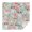 Jack Russell Terrier, variant on French Bulldog and Flower Square Tablecloth,Waterproof Square Table Cover,Wipeable Spillproof Washable Table Cover for Home Kitchen Party Decor 42"X42"(107x107cm)