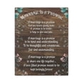thumbnail image 2 of Marriage is a Promise Motivational Inspirational Wall Decor for Home Office Gym Inspiring Success Quote Print Ready to Hang Wall Art Unframed, 2 of 18