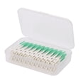 thumbnail image 1 of HLONK 160pcs Double-ended Toothpick Soft Silicone Tooth Picks Floss Interdental Brush Stick Hygiene Tools, 1 of 7