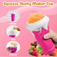 thumbnail image 3 of Vaso para Granizados, Vaso para Granizados, Vaso para Leche y Jugo, Vaso Mágico de Congelación Rápida, Vaso Refrescante, Vaso para Batidos Rosa, 3 of 5