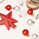 thumbnail image 4 of Moyic Colgantes de bolas de Navidad Adornos colgantes de estrellas de plástico Diseño de festival ligero Colgante de árbol de Navidad Kits de decoración para fiestas Tipo8, 4 of 6