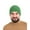 Green, variant on SAOL 100 % Mens Cable Knit Hat