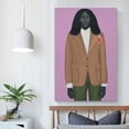 thumbnail image 3 of Portrait Painter Amy Sherald Painting Art Poster (1) Wall Art Poster Scroll Canvas Painting Picture Living Room Decor Home 16x24inch(40x60cm), 3 of 6