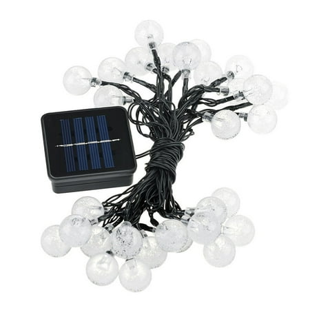 

Outdoor Solar Bubble Ball Lamp Garden Courtyard Christmas Decoration Light 20LED