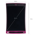 thumbnail image 3 of Tableta de escritura Boogie Board Jot con pantalla LCD de 8.5 pulgadas, color rosa, con lápiz capacitivo, 3 of 7