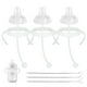 thumbnail image 1 of Kit de Conversión para Vaso Entrenador XUNICUTE 3-Pack con Pajilla de Silicona, 1 of 8
