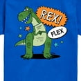 thumbnail image 3 of Toy Story - Rex Flex - Toddler & Youth Short Sleeve Graphic T-Shirt, 3 of 5