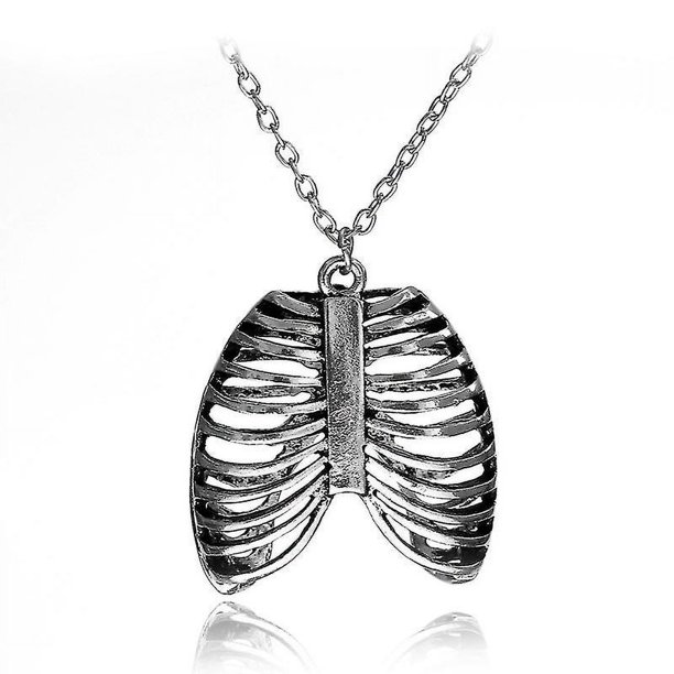 Collar con colgante en forma de órganos humanos YONGSHENG 3,5 * 3,5 CM