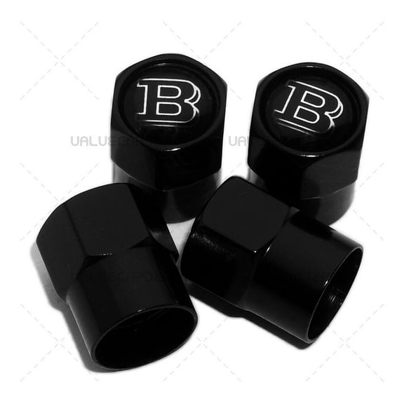 Hex Mercedes Brabus AMG Car Wheels Tire Air Valve Caps Stem Dust Cover Sport