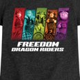 thumbnail image 3 of How to Train Your Dragon - Freedom Riders - Toddler And Youth Girls Short Sleeve Graphic T-Shirt, 3 of 5