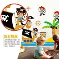thumbnail image 4 of Vinil Decorativo Infantil Changos Barco Pirata Sala Estancia Dara Baby Syene VinDe177, 4 of 5