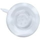 thumbnail image 4 of 5X Gancho Unico Colgadores de Pared para Uso de Armarios del Hogar de Plastico Blanco de 7 cm de Diametro con Ventosa, 4 of 5