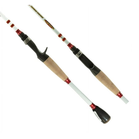 UPC: 0858238005195 | Duckett Fishing Micro Magic Pro Casting Rods  Med-Heavy  White  7ft 3in  DFMP73M