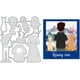 thumbnail image 1 of 15 troqueles metálicos para cortar figuras de personas y mascotas (hombres, mujeres, gatos, perros) para hacer tarjetas, ropa y vestidos. Plantillas para repujar., 1 of 9