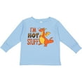 thumbnail image 3 of Inktastic I'm Hot Stuff- Cute Dragon Boys or Girls Long Sleeve Toddler T-Shirt, 3 of 5