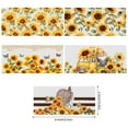 thumbnail image 2 of 5 sheets sunflower waterproof UV DTF Rub on Transfer Sticker for crafting 16 oz Glass Cups  Wrap Transfer Sticker Glass Cup  Bottle  Adhesive Sticker, 2 of 5