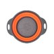 thumbnail image 2 of Silicon And Foldable Kitchen Colander And Strainer Set-zzy, 2 of 2