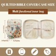 thumbnail image 7 of ZUXONGSY Mandala Butterfly Print Bible Cover for Women Quilted Bible Bag Lightweight Handbag with Pen Slots Scripture Bag for Daily Use, 7 of 7