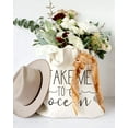 thumbnail image 4 of Take Me to the Ocean Cotton Canvas Tote Bag by The Cotton  Canvas Co., 4 of 4