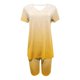 thumbnail image 4 of Blusas para las Mujeres Casual, Cuello en V de Manga Corta Impresa Superior Y Suelto Pantalones Cortos, Conjuntos de Moda de Verano, 4 of 4